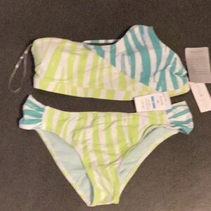 NWT Nordstrom Beach Lingo Size 16 Swimsuit‎ Lime